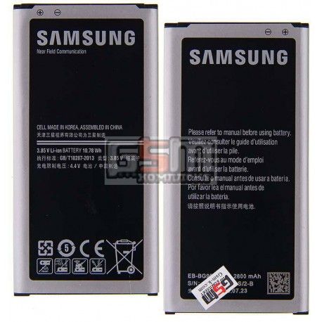 Акумулятор (акб) EB-BG900BBE для Samsung G900H Galaxy S5, Li-ion, 3,85 B, 2800 мАч (096183)