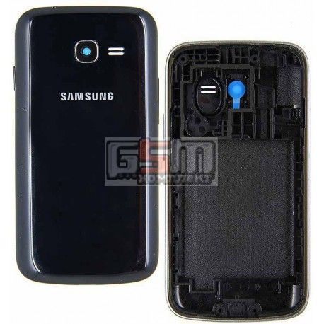 Корпус для Samsung S7262 Galaxy Star Plus Duos, чорний (078284)