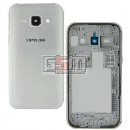 Корпус для Samsung J100H/DS Galaxy J1, білий (099456)