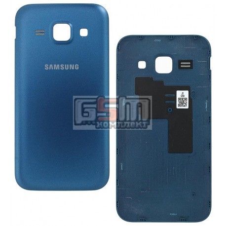 Задня кришка батареї для Samsung J100H/DS Galaxy J1, синя (099433)