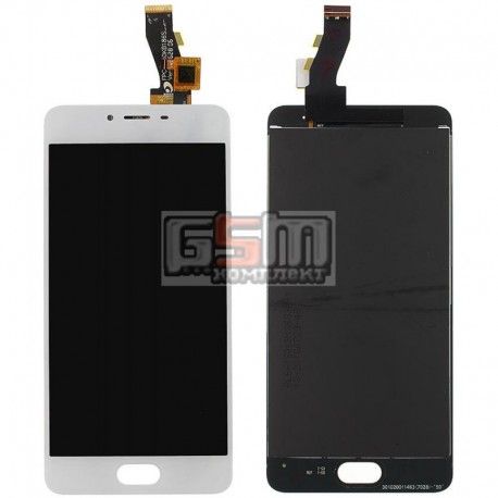 Дисплей для Meizu M3s, M3s Mini, білий, з сенсорним екраном (дисплейний модуль), оригінал (PRC) (105841)