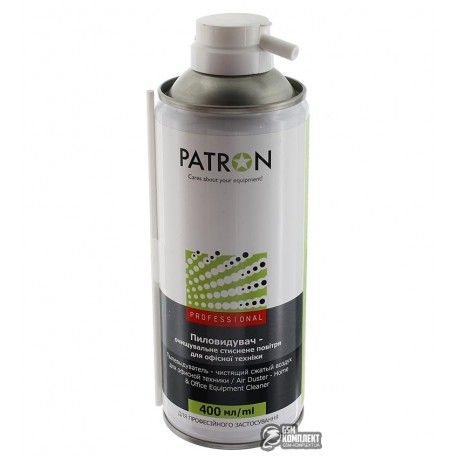 Очищуючий стиснене повітря Patron F3-020, 400 мл (114391)