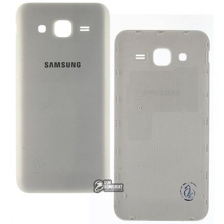Задня кришка батареї для Samsung J500H/DS Galaxy J5, біла (099435)