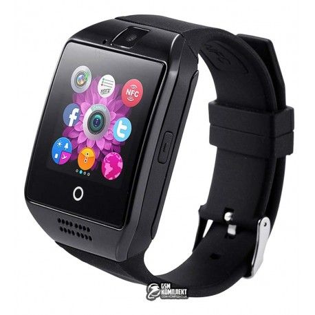 Смарт годинник Smart Watch Q18, чорні (115469)