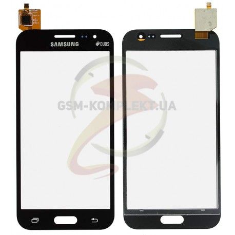 Тачскрін для Samsung J200F Galaxy J2, J200G Galaxy J2, J200H Galaxy J2, J200Y Galaxy J2, сірий колір (102023)