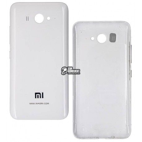 Задня кришка батареї Xiaomi Mi2, Mi2S, біла (095728)