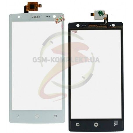 Тачскрін для Acer E380 Liquid E3 DualSim, білий (099477)
