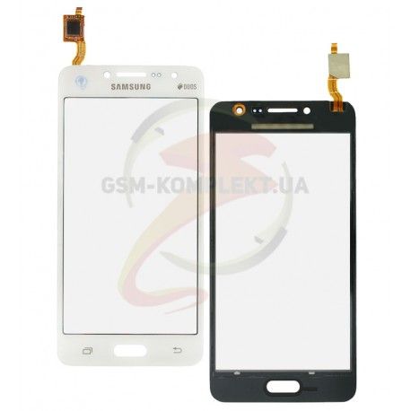 Тачскрін для Samsung G532 Galaxy J2 Prime, білий (114176)