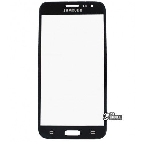 Скло дисплея Samsung J320H / DS Galaxy J3 (2016), чорний колір (107039)