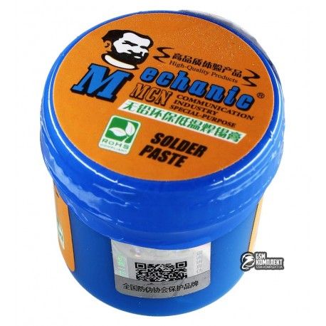 Паяльна паста BGA легкоплавка Mechanic BS458-B80 60 г (119175)