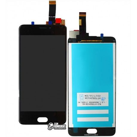 Дисплей для Meizu M6, чорний, з сенсорним екраном (дисплейний модуль), оригінал (PRC) (120860)
