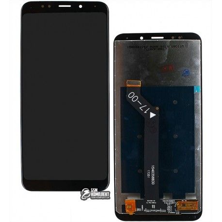 Дисплей Xiaomi Redmi 5 Plus, чорний, з тачскріном, Original PRC, Self-welded (124006)