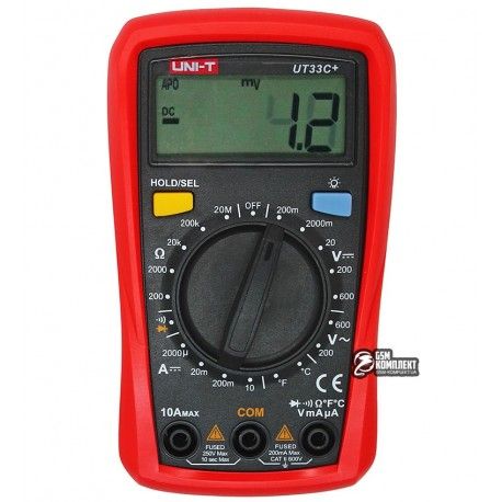 Мультиметр UNI-T UT33C + (127502)
