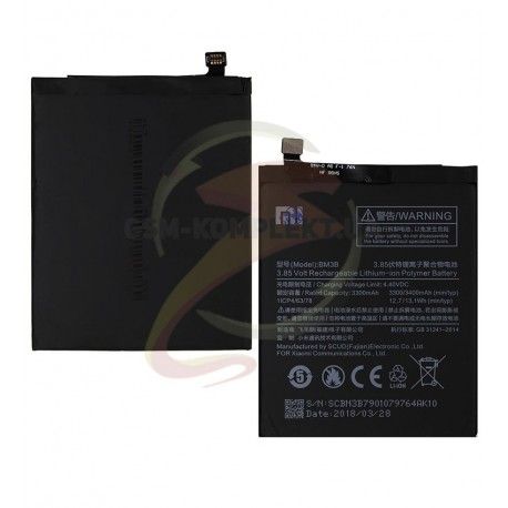 Акумулятор BM3B для Xiaomi Mi Mix 2, Mi Mix 2S, Mi Mix Evo, Li-ion, 3,85 B, 3400 мАг, Original (PRC), MDE5 (126264)