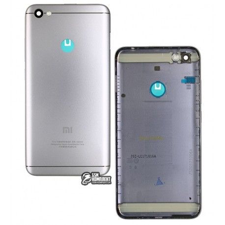 Задня кришка батареї Xiaomi Redmi Note 5A Prime, чорний колір, з бічними кнопками, 3 / 32GB (128626)