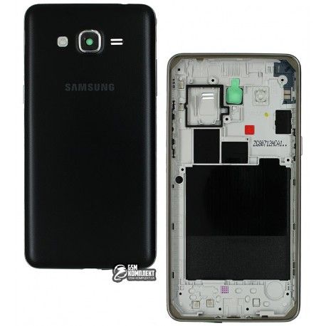 Корпус для Samsung G532 Galaxy J2 Prime, чорний (119058)