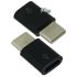 Адаптер micro USB to USB Type-C, чорний (129455)
