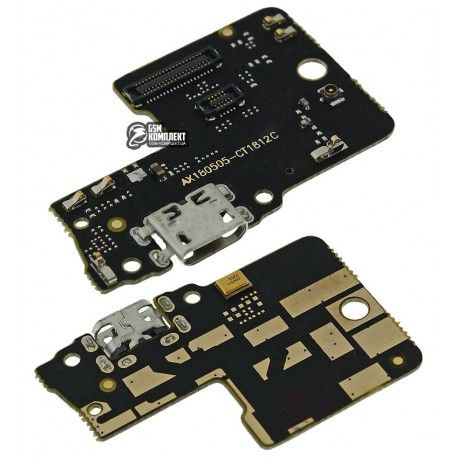Шлейф Xiaomi Redmi S2, конектора зарядки, плата, High quality, M1803E6G, M1803E6H, M1803E6I (130634)