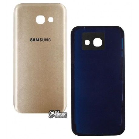 Задня панель корпусу для Samsung A520F Galaxy A5 (2017), золотистий колір (115957)