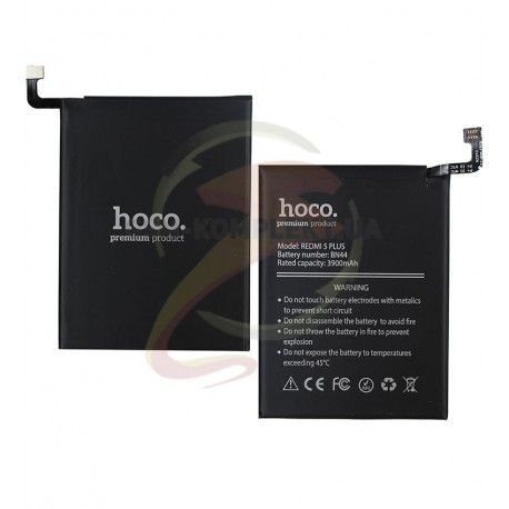 Акумулятор Hoco BN44 для Xiaomi Redmi 5 Plus, Li-Polymer, 3,85 B, 4000 мАг (131458)