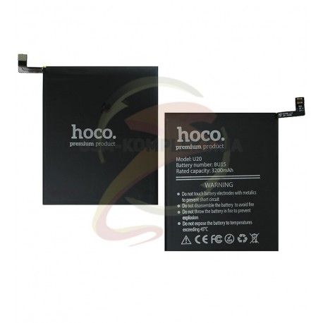Акумулятор Hoco BU15 для Meizu U20, Li-Polymer, 3,7 В, 3260 мАч (131542)