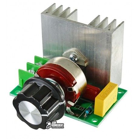 Регулятор потужності - диммер 4000W 220V фазовий сімісторний BTA41-600 (131923)