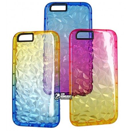 Чохол для iPhone 6, iPhone 6s, Gradient gelin case (TPU), силіконовий, прозорий (133640)