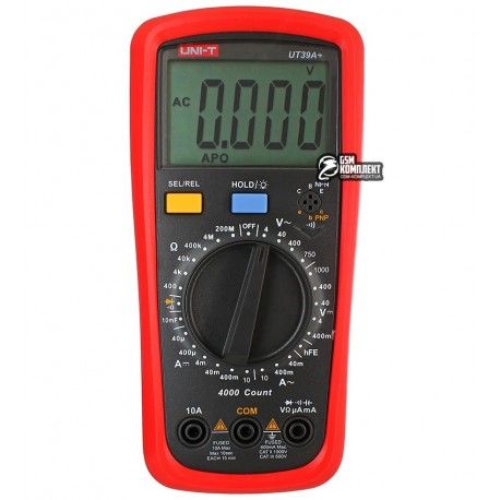 Мультиметр UNI-T UT39A + (133580)