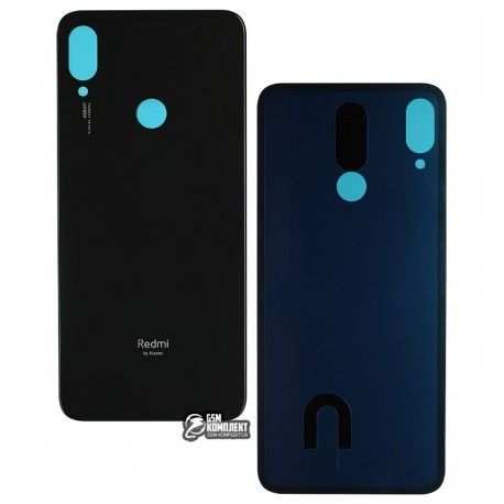 Задня кришка батареї Xiaomi Redmi Note 7, чорний колір (136163)