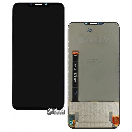 Дисплей для Meizu X8, чорний, з сенсорним екраном (дисплейний модуль), M852Q (136401)