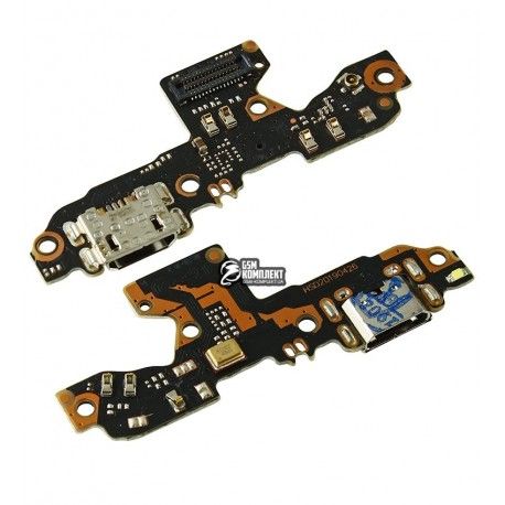 Шлейф Xiaomi Redmi 7, конектора зарядки, плата зарядки, High quality, M1810F6LG, M1810F6LH, M1810F6LI (134115)