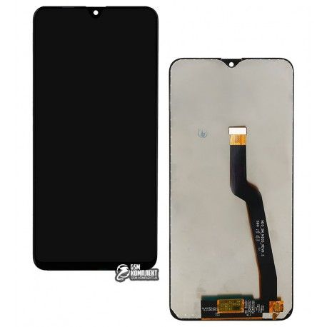 Дисплей для Samsung M105 Galaxy M10, M105F / DS Galaxy M10, чорний, з тачскріном, оригінал (переклеєне скло) (134149)