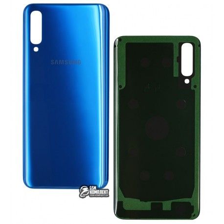Задня кришка батареї для Samsung A505F / DS Galaxy A50, синій колір (136141)