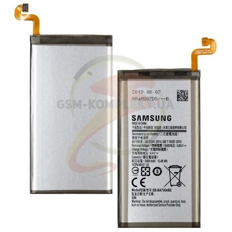 Акумулятор EB-BA730ABE для Samsung A730 Galaxy A8 Plus (2018), Li-ion, 3,85 B, 3500 мАг (137251)