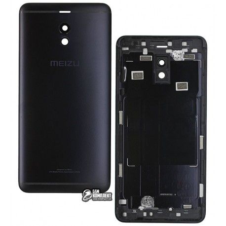 Задня панель корпусу для Meizu M6 Note, чорний колір (132183)