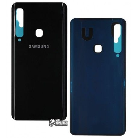 Задня панель корпусу для Samsung A920F / DS Galaxy A9 (2018), чорний колір (134913)