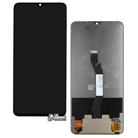 Дисплей Xiaomi Redmi Note 8 Pro, чорний, з тачскріном, Original PRC, M1906G7I, M1906G7G (137745)