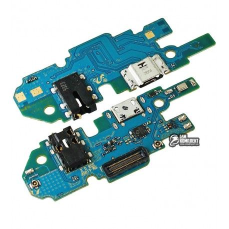 Шлейф для Samsung A105F / DS Galaxy A10, конектора зарядки, з мікрофоном, Original (PRC), SUB 0.2 (135124)