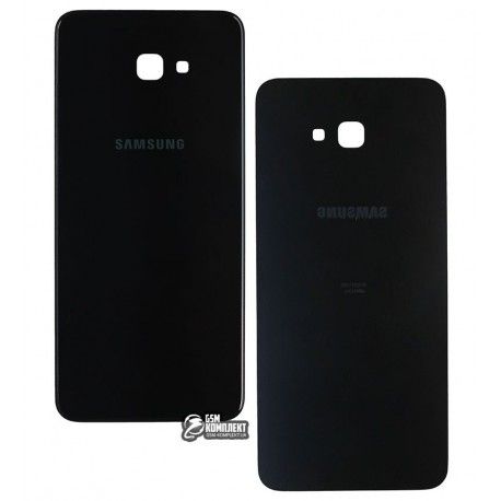 Задня панель корпусу для Samsung J415F Galaxy J4 +, чорний колір (134916)
