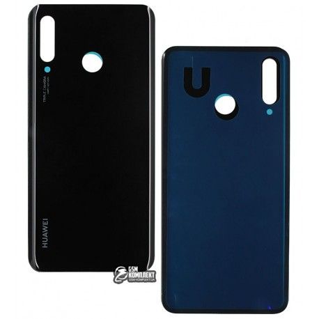 Задня панель корпусу для Huawei Nova 4e, P30 Lite, 24 Мп, чорний колір, оригінал (PRC) (133392)