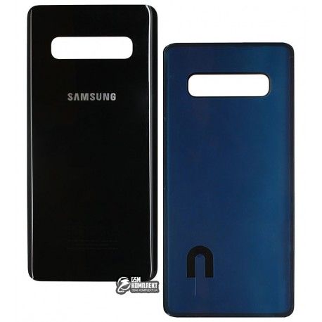 Задня панель корпусу для Samsung G975 Galaxy S10 Plus, чорний колір (138471)