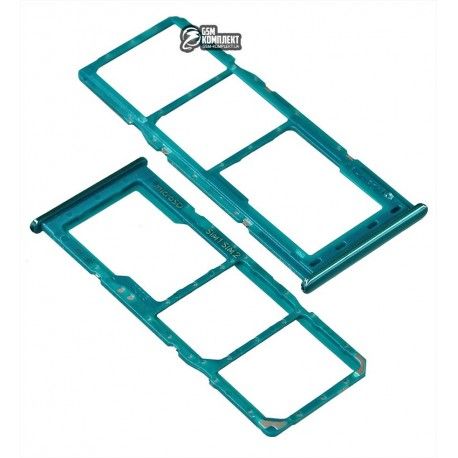 Тримач SIM-карти Samsung A207F / DS Galaxy A20s, A307F, A307DS Galaxy A30s, зелений колір (138725)
