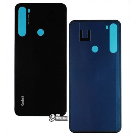 Задня панель корпусу Xiaomi Redmi Note 8, чорний колір (138666)