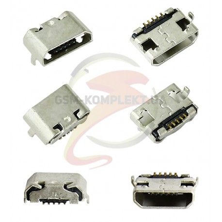 Конектор зарядки для Meizu M2 Note, MX3, M3 Note (L681H), 5 pin, micro-USB (139013)