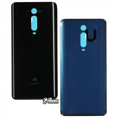 Задня кришка батареї Xiaomi Mi 9T, чорний колір (136156)