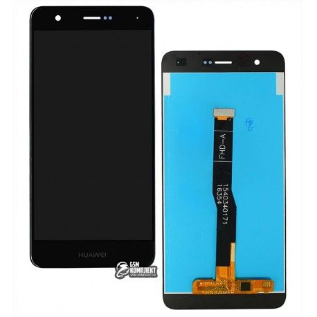 Дисплей для Huawei Nova, чорний, з тачскріном, з мікросхемою, grade B, (тип 2), China quality, CAN-L11 (141386)