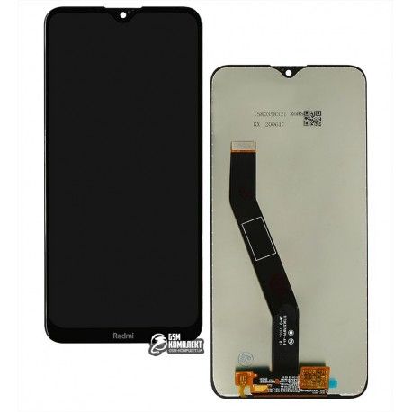 Дисплей Xiaomi Redmi 8, Redmi 8A, чорний, з тачскріном, High quality, M1908C3IC, MZB8255IN, M1908C3IG, M1908C3IH, MZB8458IN, M1908C3KG, M1908C3KH (140587)