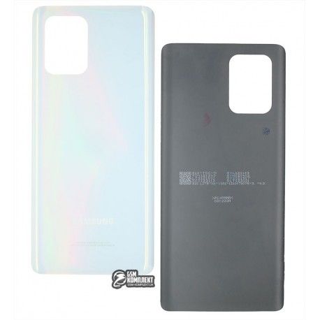 Задня кришка батареї для Samsung G770F Galaxy S10 Lite (2020), біла (142143)