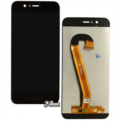 Дисплей для Huawei Nova 2 (2017), чорний, з тачскріном, High quality, PIC-L29 (143270)