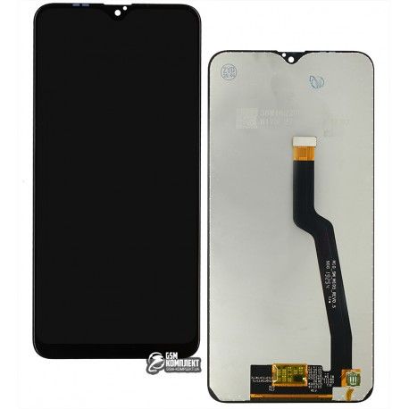 Дисплей Samsung A105 Galaxy A10, чорний, з сенсорним екраном, оригінал (PRC) (140678)